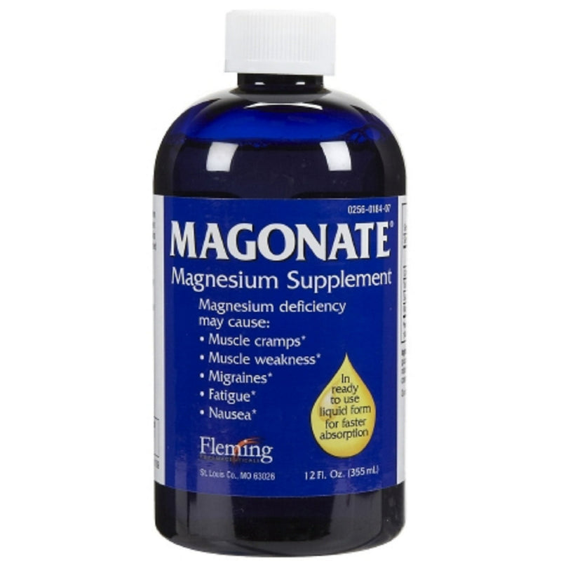 Magonate Magnesium Supplement Liquid - 12 Oz