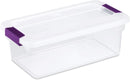 Sterilite 6 Qt. ClearView Latch Box