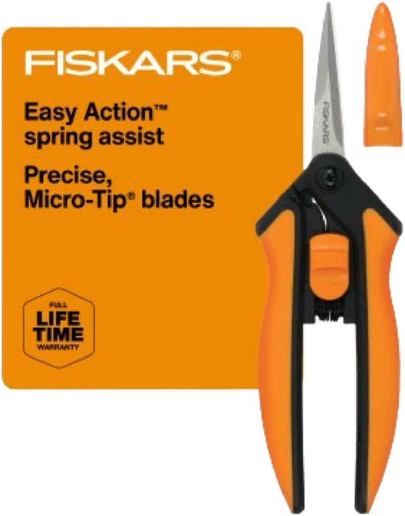 Fiskars Softgrip Stainless Steel Micro-Tip Snips