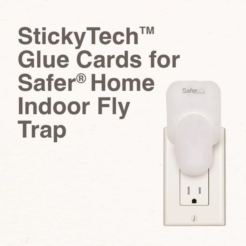 Safer Home Indoor Fly Trap Glue Cards - 3 Pack