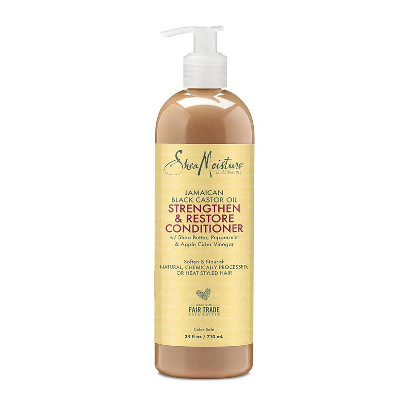 Shea Moisture Jamaican Black Castor Oil Strengthen & Restore Conditioner 24 oz. Pump