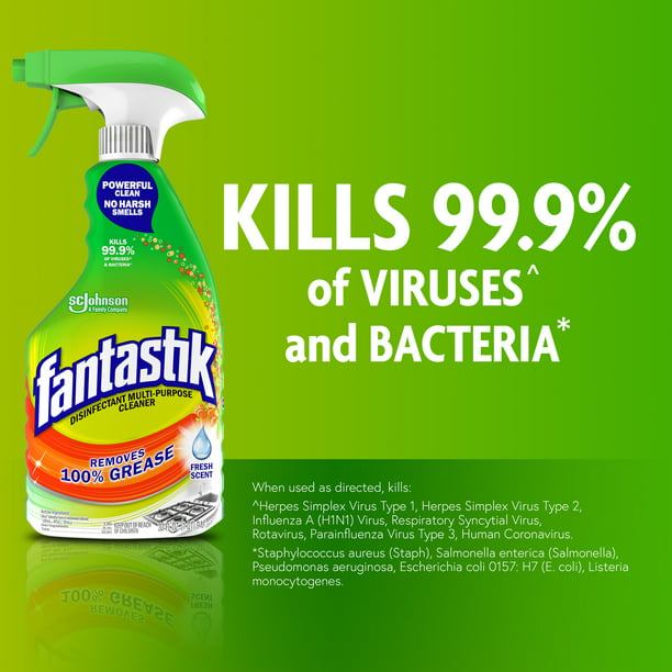 Fantastik All-Purpose Cleaner, Fresh Scent, 32 Ounce Trigger Bottle