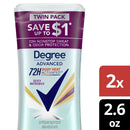 Degree Antiperspirant Deodorant for Women Sexy Intrigue, Twin Pack, 2.6 oz