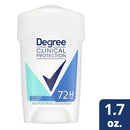 Degree Clinical Protection Antiperspirant Deodorant for Women Shower Clean, 1.7 oz