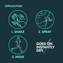 Degree Long Lasting Men's Antiperspirant Deodorant Dry Spray Cool Rush, 3.8 oz