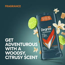Degree Advanced Long Lasting Antiperspirant Deodorant Stick Twin Pack, Adventure, 2.7 oz