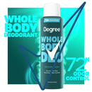 Degree Men Whole Body Deodorant Spray for Men, Ocean Rush Scent, Aluminum Free, 4 oz