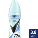 Degree Ultra Clear Long Lasting Antiperspirant Deodorant Dry Spray, Pure Clean, 3.8 oz