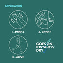 Degree Ultra Clear Long Lasting Antiperspirant Deodorant Dry Spray, Pure Rain, 3.8 oz