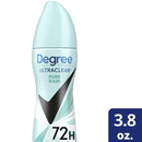 Degree Ultra Clear Long Lasting Antiperspirant Deodorant Dry Spray, Pure Rain, 3.8 oz
