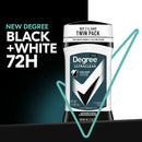 Degree Ultra Clear Long Lasting Antiperspirant Deodorant Stick Twin Pack, Woody, 2.7 oz
