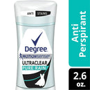 Degree Women UltraClear Antiperspirant Deodorant Black+White Pure Rain 2.6 oz