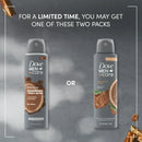 Dove Men+Care Dry Spray Antiperspirant Deodorant for Men Cedarwood + Tonka, 3.8 oz