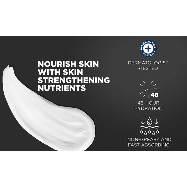 Dove Men+Care Everyday Skin Comfort Non Greasy Hand and Body Lotion, Light, 13.5 fl oz