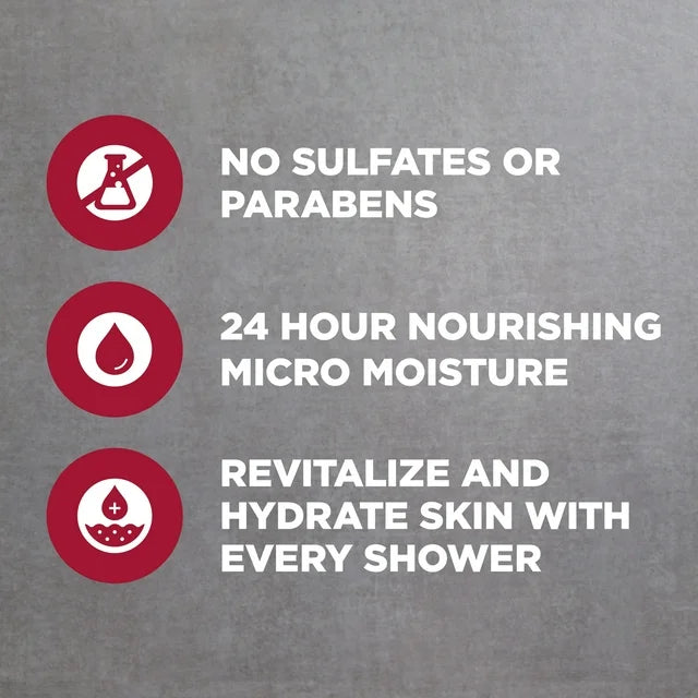 Dove Men+Care Exfoliating Deep Clean Face & Body Wash for Men Citrus + Cedarwood, 30 oz