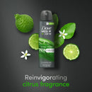 Dove Men+Care Extra Fresh Long Lasting Antiperspirant Deodorant Dry Spray, Citrus, 3.8 oz