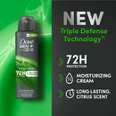 Dove Men+Care Extra Fresh Long Lasting Antiperspirant Deodorant Dry Spray, Citrus, 3.8 oz