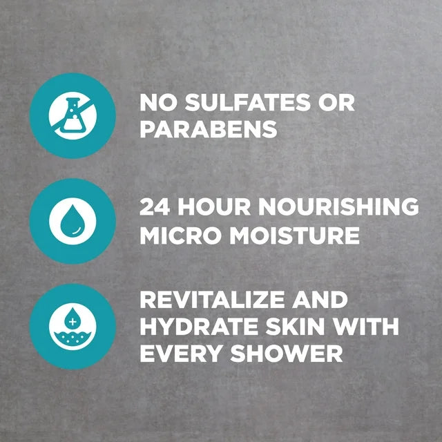 Dove Men+Care Hydrating Gentle Face & Body Wash for Men Clean Comfort All Skin, 18 oz