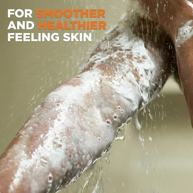 Dove Men+Care Liquid Body Wash for Men Blood Orange + Sage Plant-Based All Skin, 18 oz