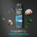 Dove Men+Care Long Lasting Antiperspirant Deodorant Dry Spray, Clean Comfort, 3.8 oz