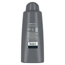 Dove Men+Care Purifying Daily Shampoo Charcoal and Clay Plant Based Cleanser, 20.4 oz