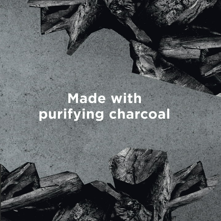 Dove Men+Care Purifying Shampoo with Pump Charcoal + Clay, 31 oz