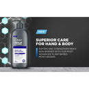 Dove Men+Care Skin Comfort Non Greasy Men's Hand & Body Lotion Dry Skin, Fresh, 13.5 oz