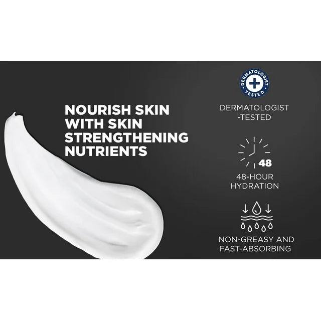 Dove Men+Care Skin Comfort Non Greasy Men's Hand & Body Lotion Dry Skin, Fresh, 13.5 oz