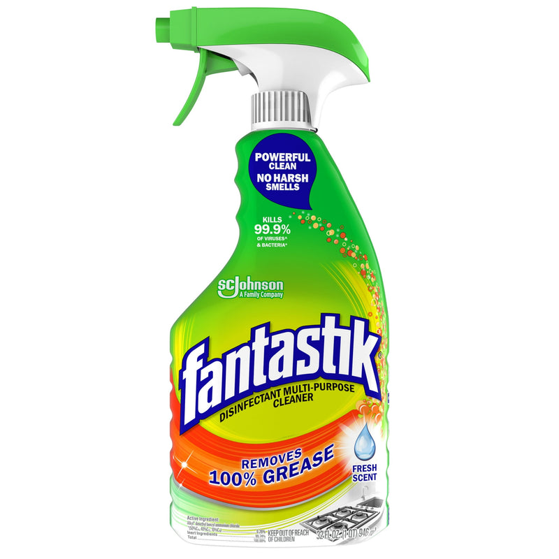 Fantastik All-Purpose Cleaner, Fresh Scent, 32 Ounce Trigger Bottle