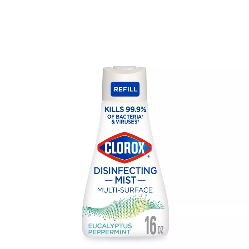 Clorox Eucalyptus Peppermint Disinfecting Mist Refill - 16 fl oz