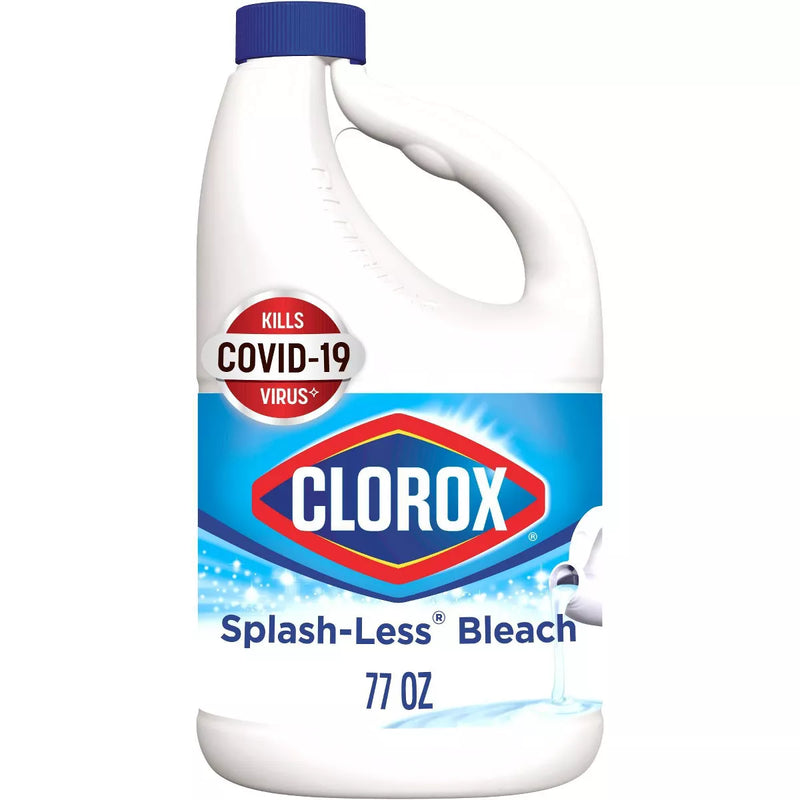 Clorox Splash-Less Liquid Bleach - Regular - 77oz