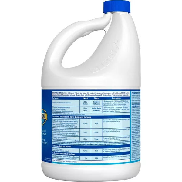 Clorox Disinfecting Bleach - Regular - 121oz