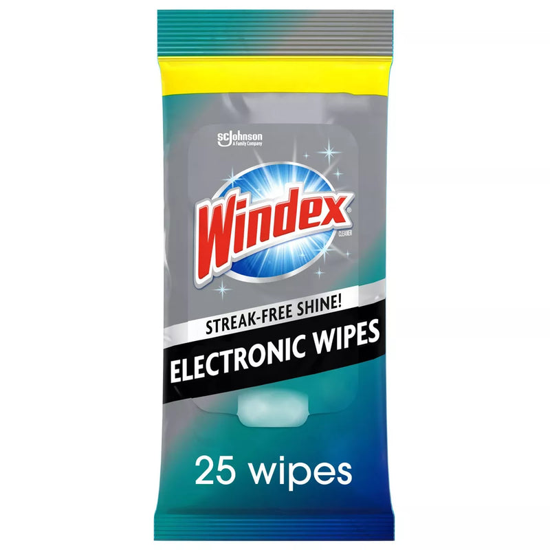 Windex Electronics Wipes Pre-Moistened - 25ct