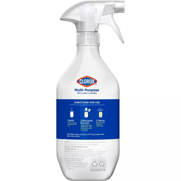 Clorox Refillable Concentrate Spray Multi-Purpose Cleaner Starter Kit - 1.13 fl oz