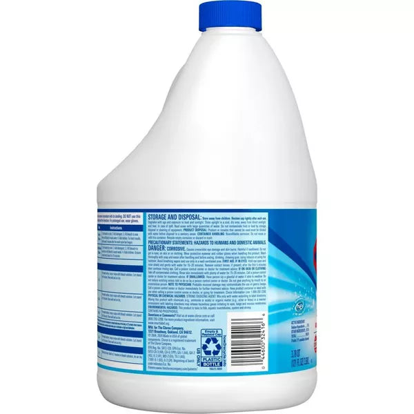 Clorox Disinfecting Bleach - Regular - 121oz