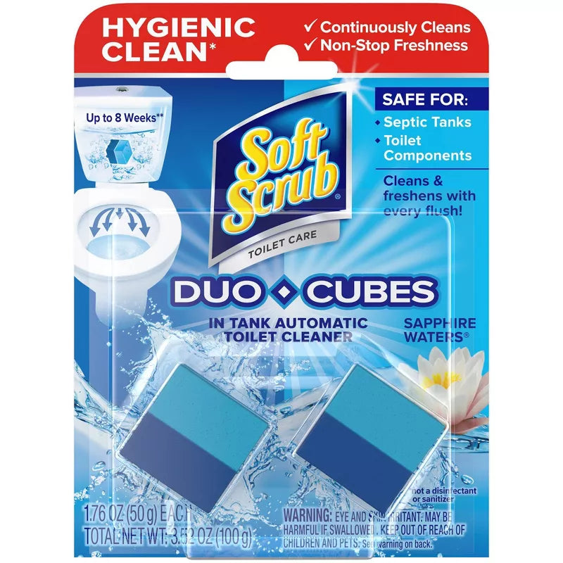 Soft Scrub Sapphire Water Duo Cubes - 2ct