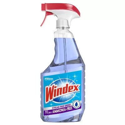 Windex Crystal Rain Scent Ammonia-Free Glass Cleaner Spray - 26oz