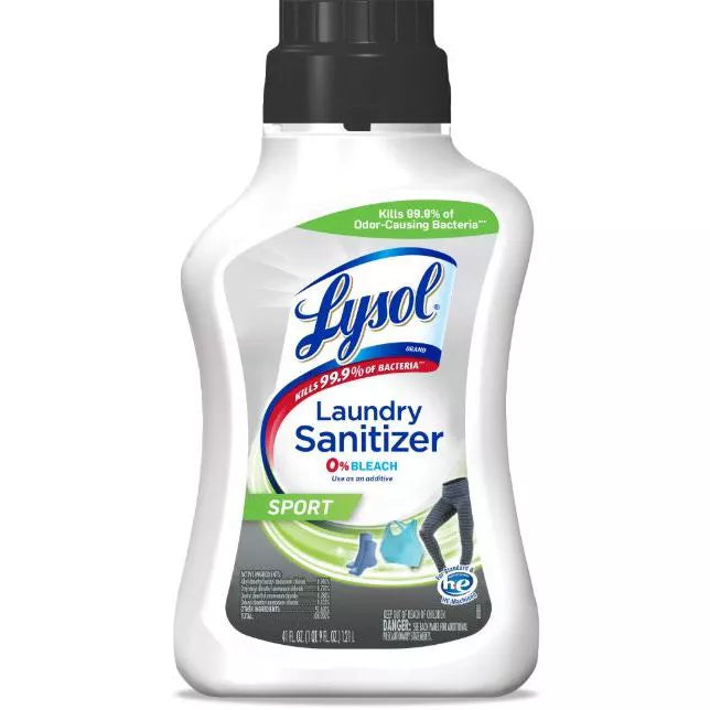 Lysol Laundry Sanitizer Sport 0% Bleach 41oz