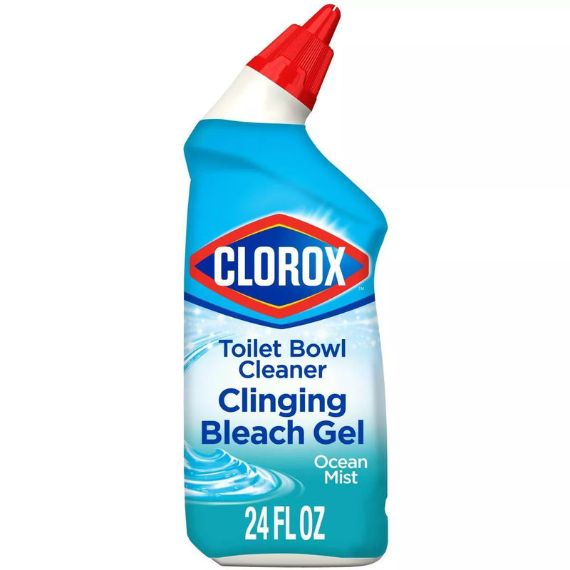 Clorox Ocean Mist Toilet Bowl Cleaner Clinging Bleach Gel