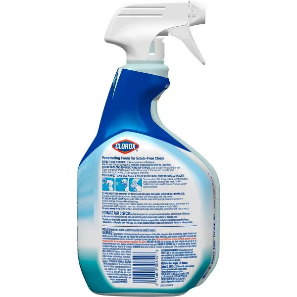 Clorox Original Bathroom Foamer with Bleach Spray Bottle - 30 fl oz