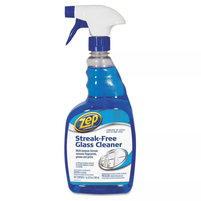 Zep Commercial Streak-Free Glass Cleaner - 32oz