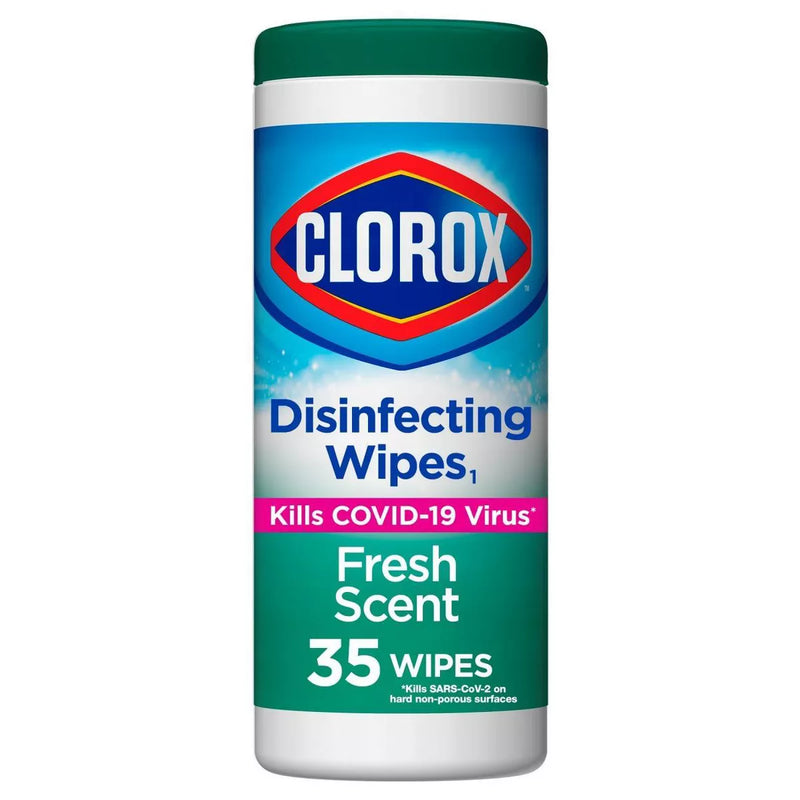 Clorox Fresh Scent Bleach Free Disinfecting Wipes 35ct