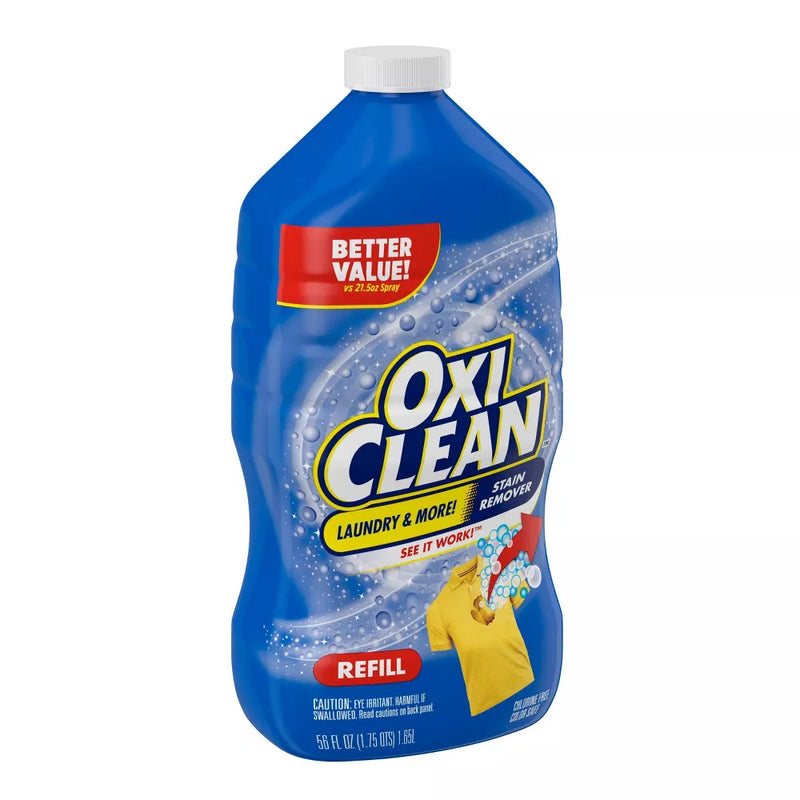 OxiClean Laundry Stain Remover Spray Refill - 56 fl oz