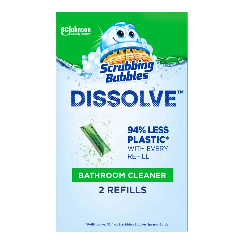 Scrubbing Bubbles Dissolve Bathroom Cleaner Pods Refill - 0.28oz/2ct