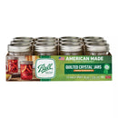 Ball 8oz, 12pk Glass Regular Mouth Mason Jar with Lids and Bands
