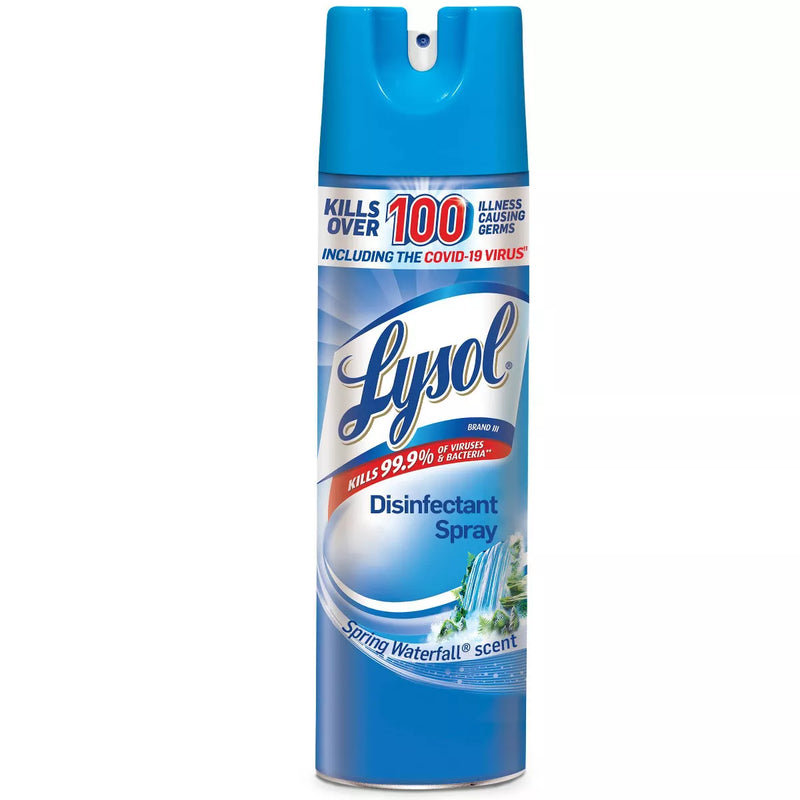 Lysol Spring Waterfall Disinfectant Spray - 19oz