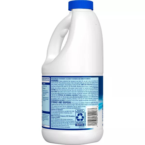 Clorox Splash-Less Liquid Bleach - Regular - 40oz