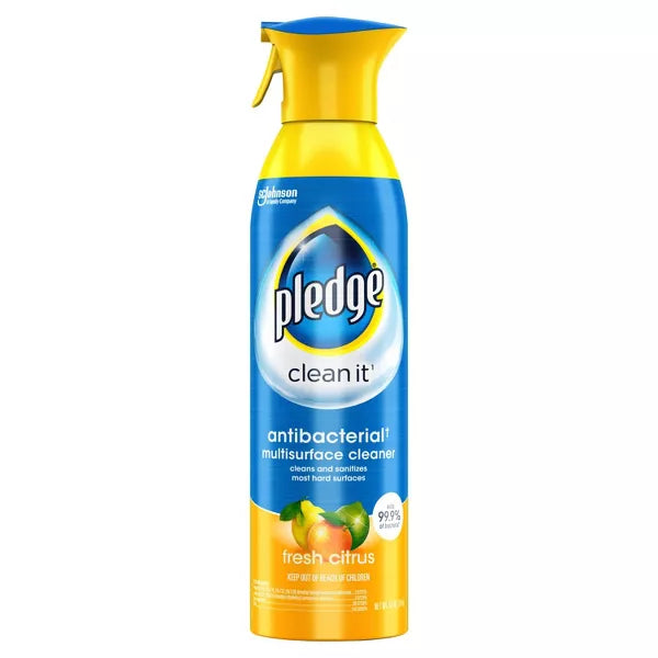 Pledge Fresh Citrus Multisurface Cleaner Aerosol - 9.7oz