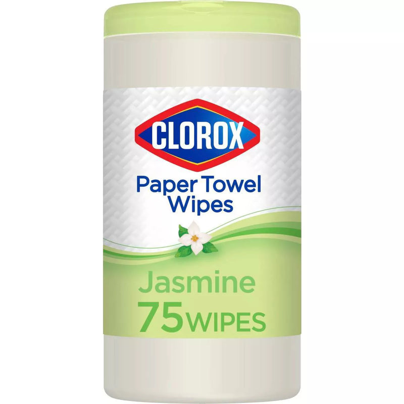 Clorox Jasmine Paper Towel Wipes - 75ct