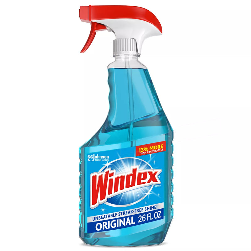 Windex Original Blue Glass Cleaner Spray - 26 fl oz